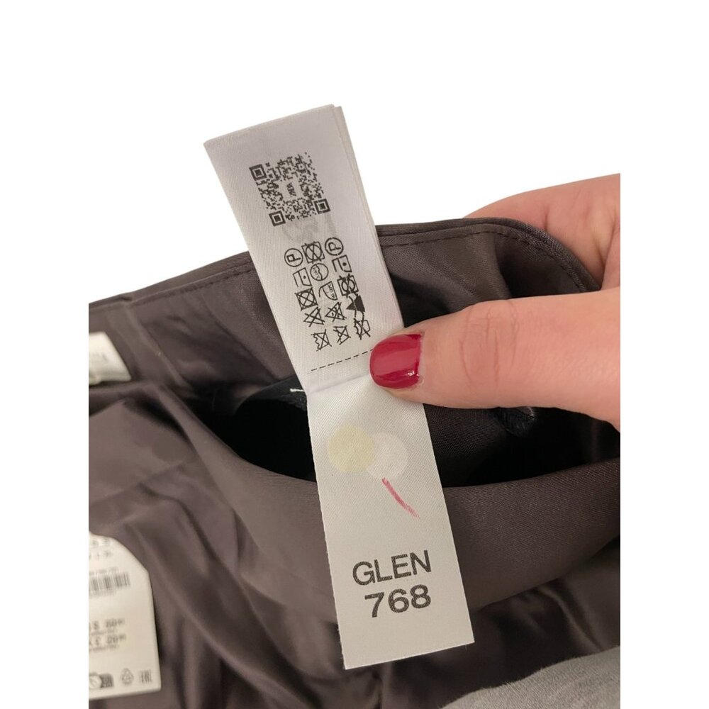Zara Satin Wide-Leg Trousers in Chocolate Brown - Picture 12 of 16